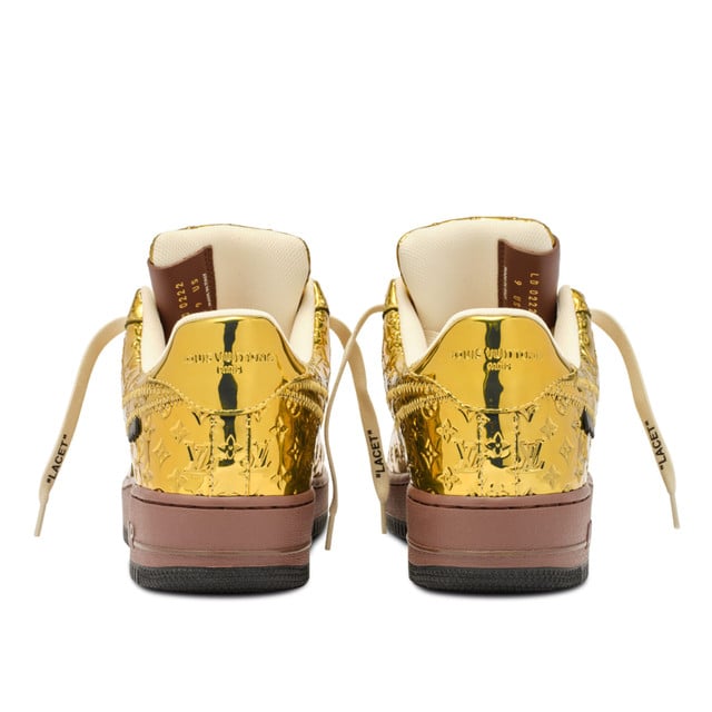 LV x Nike Air Force 1 ‘Gold’