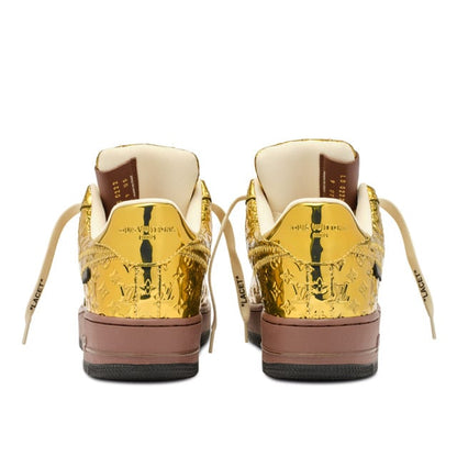 LV x Nike Air Force 1 ‘Gold’