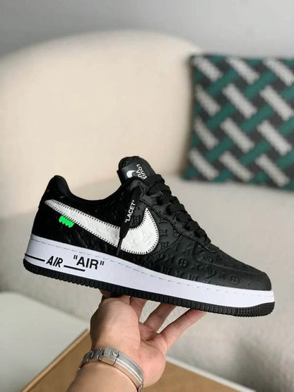 Air Force 1 x Louis Vuitton 07 Low ‘By Virgil Abloh Black/White’ Best Quality