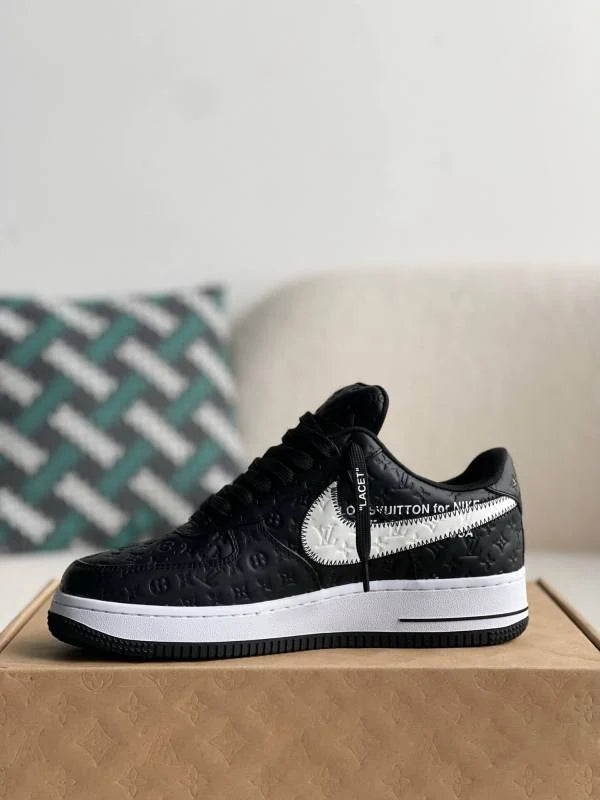 Air Force 1 x Louis Vuitton 07 Low ‘By Virgil Abloh Black/White’ Best Quality
