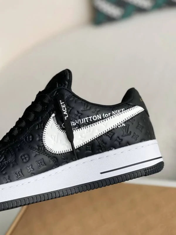 Air Force 1 x Louis Vuitton 07 Low ‘By Virgil Abloh Black/White’ Best Quality