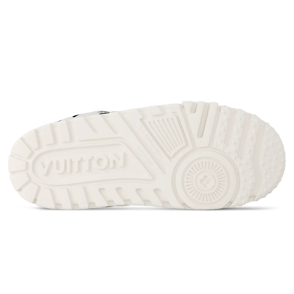 LV Trainer Maxi White Black Animal Print
