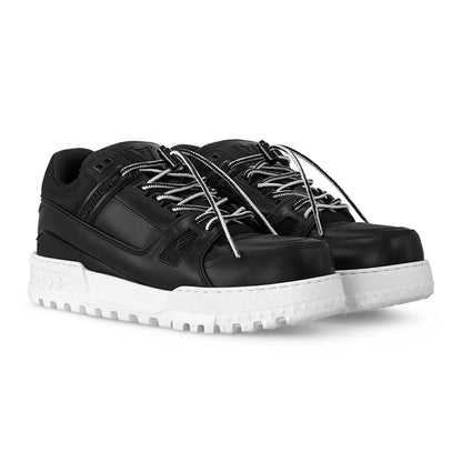 Louis Vuitton - LV Maxi Trainer Calf Leather Bordeaux Black