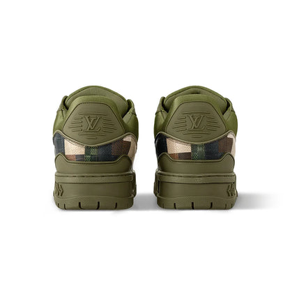 Louis Vuitton - LV Trainer Maxi Leather with Damoflage Khaki Green