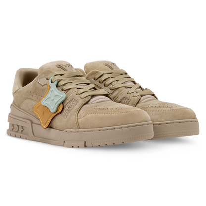 Louis Vuitton x Nike Air Force 1 Trainer Beige