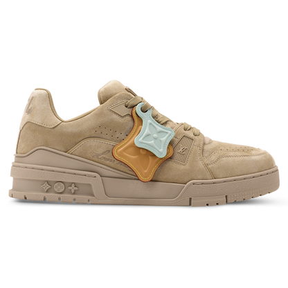Louis Vuitton x Nike Air Force 1 Trainer Beige