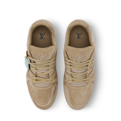 Louis Vuitton x Nike Air Force 1 Trainer Beige