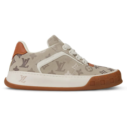 LV Tilted Sneaker Monogram Surplus Beige