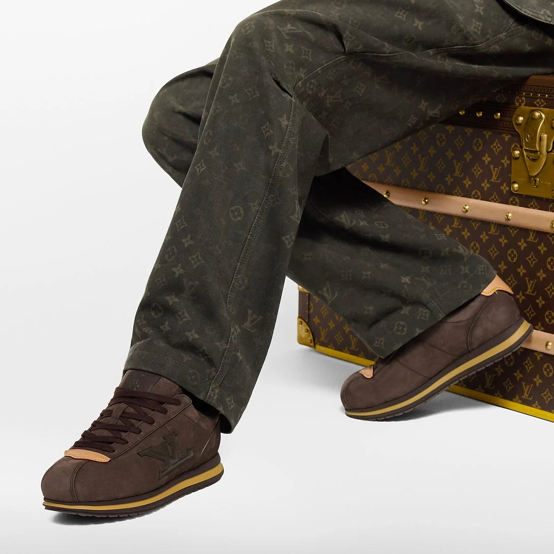 LV Buttersoft Sneaker Brown