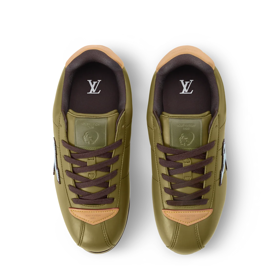 LV Buttersoft Sneaker Dark Khaki Green