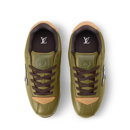LV Buttersoft Sneaker Dark Khaki Green