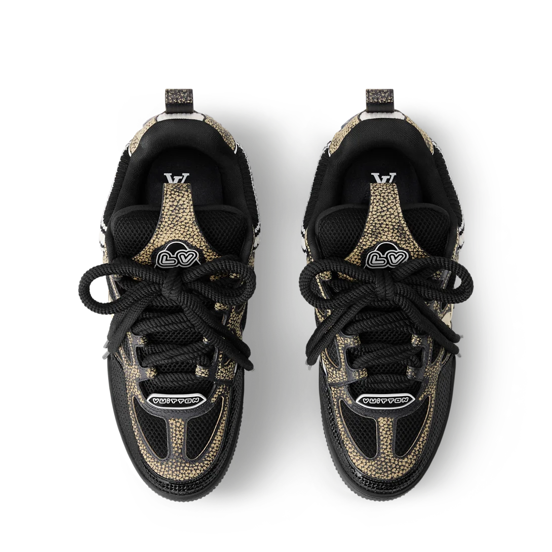Skate Sneaker Black Crystal