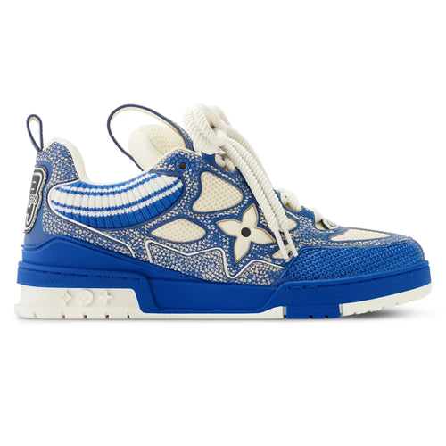Skate Sneaker Navy Blue Crystal
