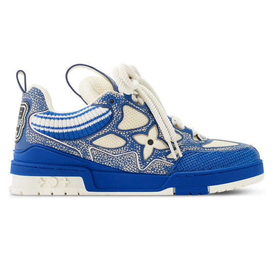 Skate Sneaker Navy Blue Crystal