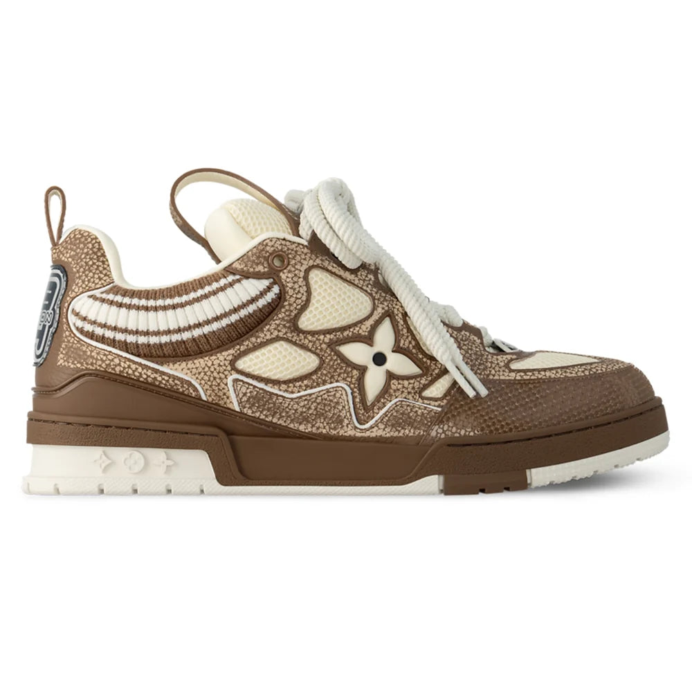 Skate Sneaker Brown Crystal