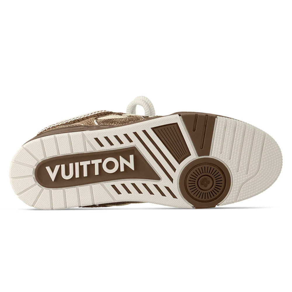 Skate Sneaker Brown Crystal