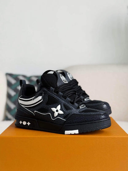 Skate Sneaker Black Crystal