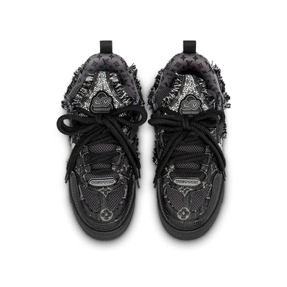 Skate Sneaker Black Swarovski™ Crystals