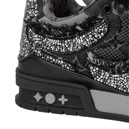 Skate Sneaker Black Swarovski™ Crystals