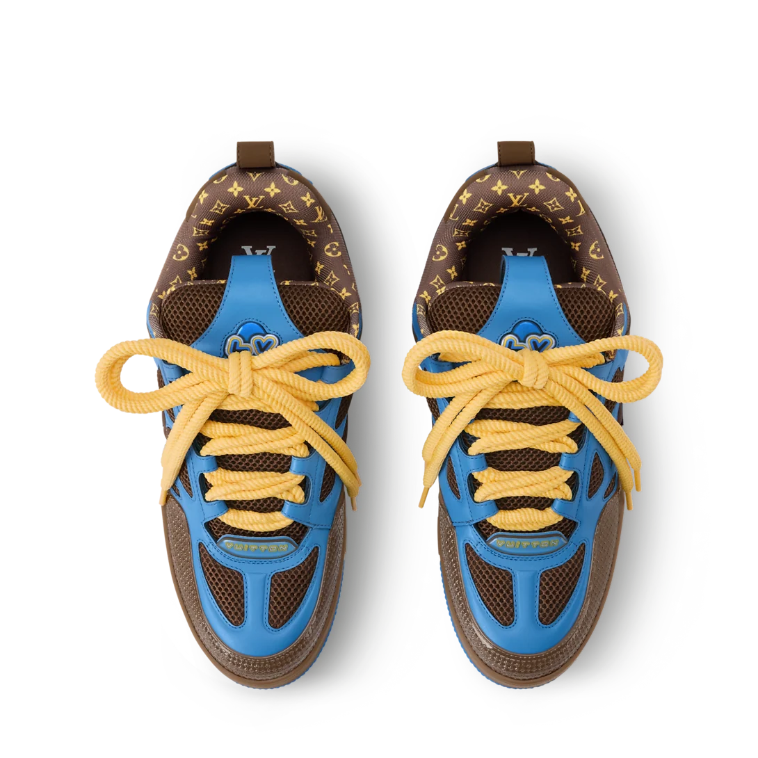 LV Skate Sneaker Blue