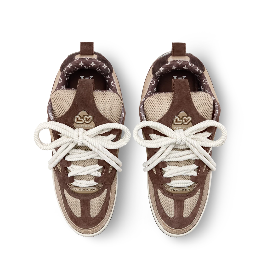 LV Skate Sneaker Brown