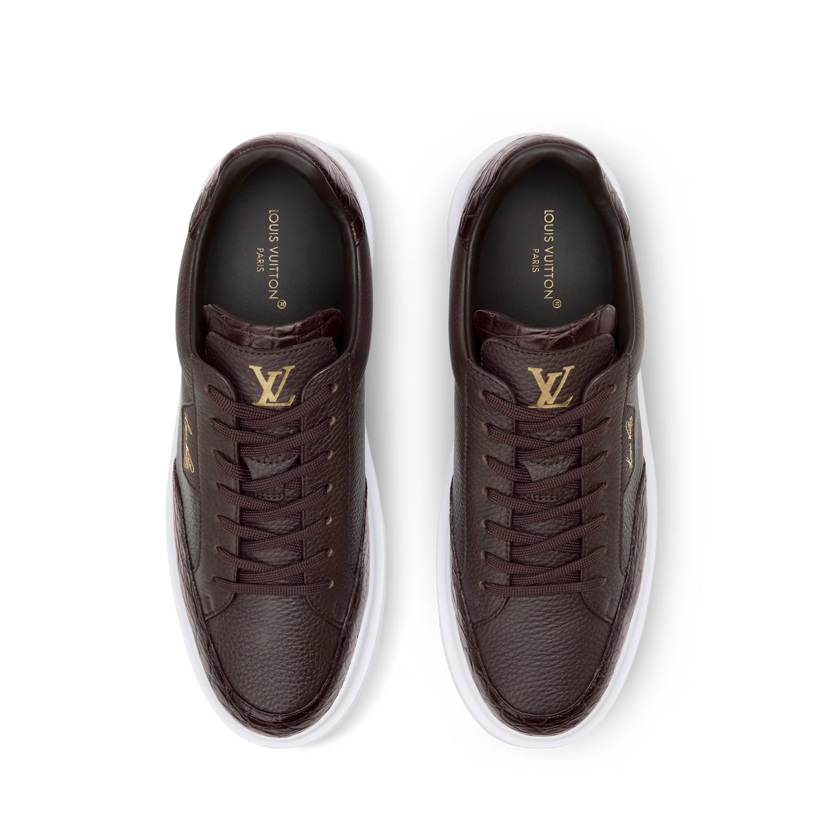 LV Beverly Hills Sneaker Brown