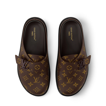 LV Easy Mule Macassar Brown