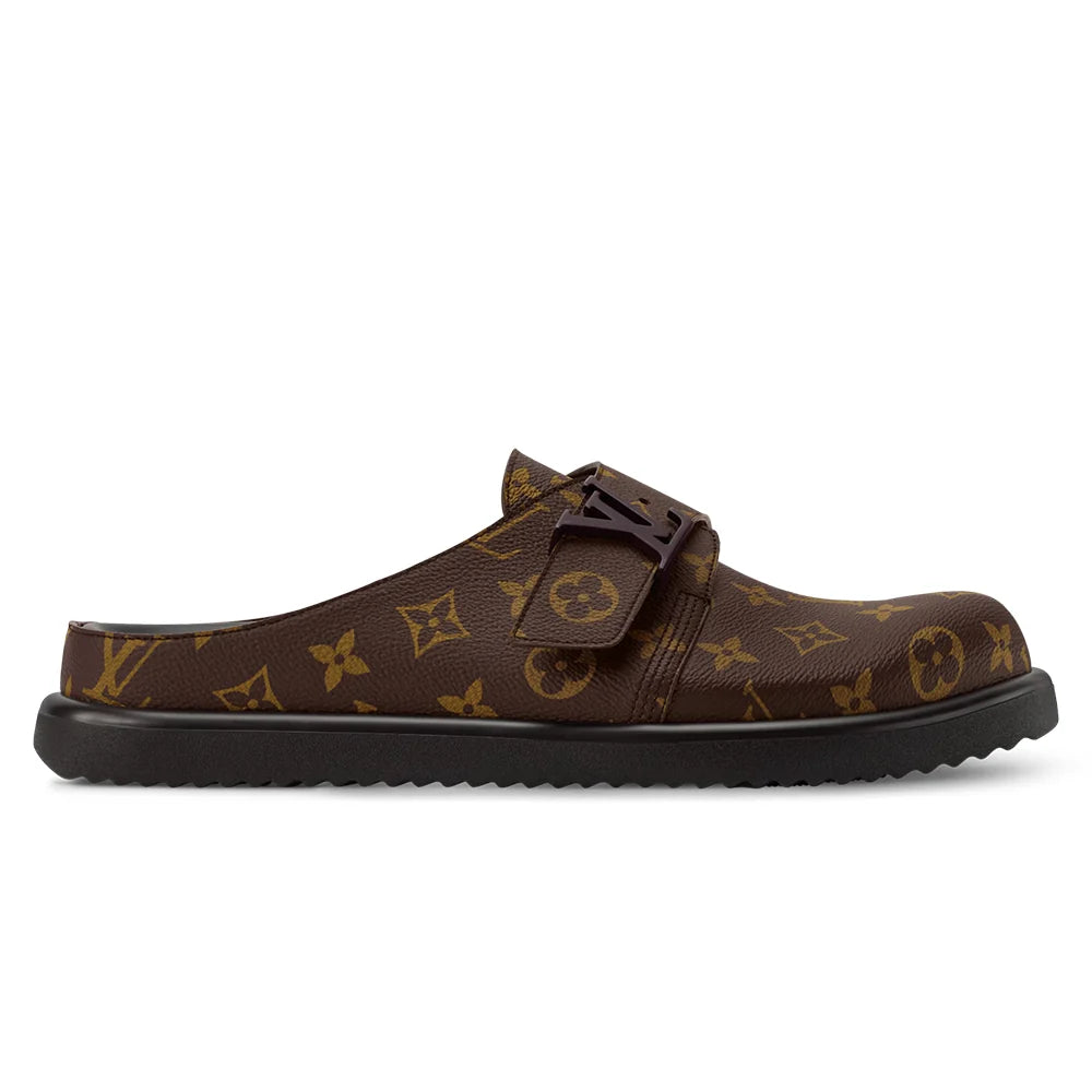 LV Easy Mule Macassar Brown