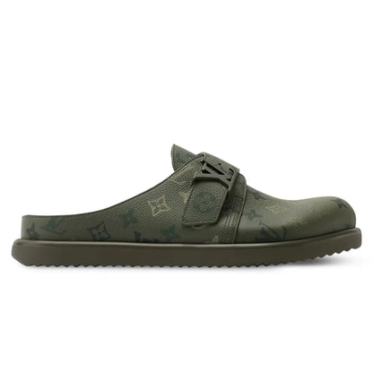 LV Easy Mule Khaki Green