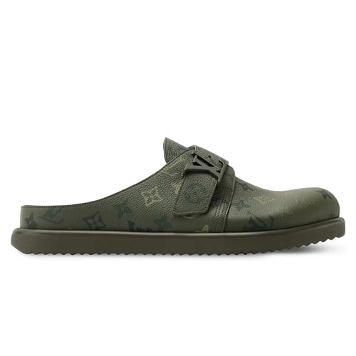 LV Easy Mule Khaki Green
