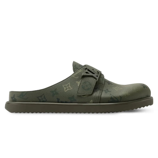 LV Easy Mule Khaki Green