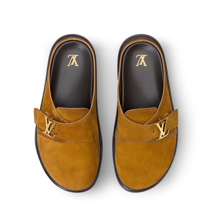 LV Easy Mule Honey Brown