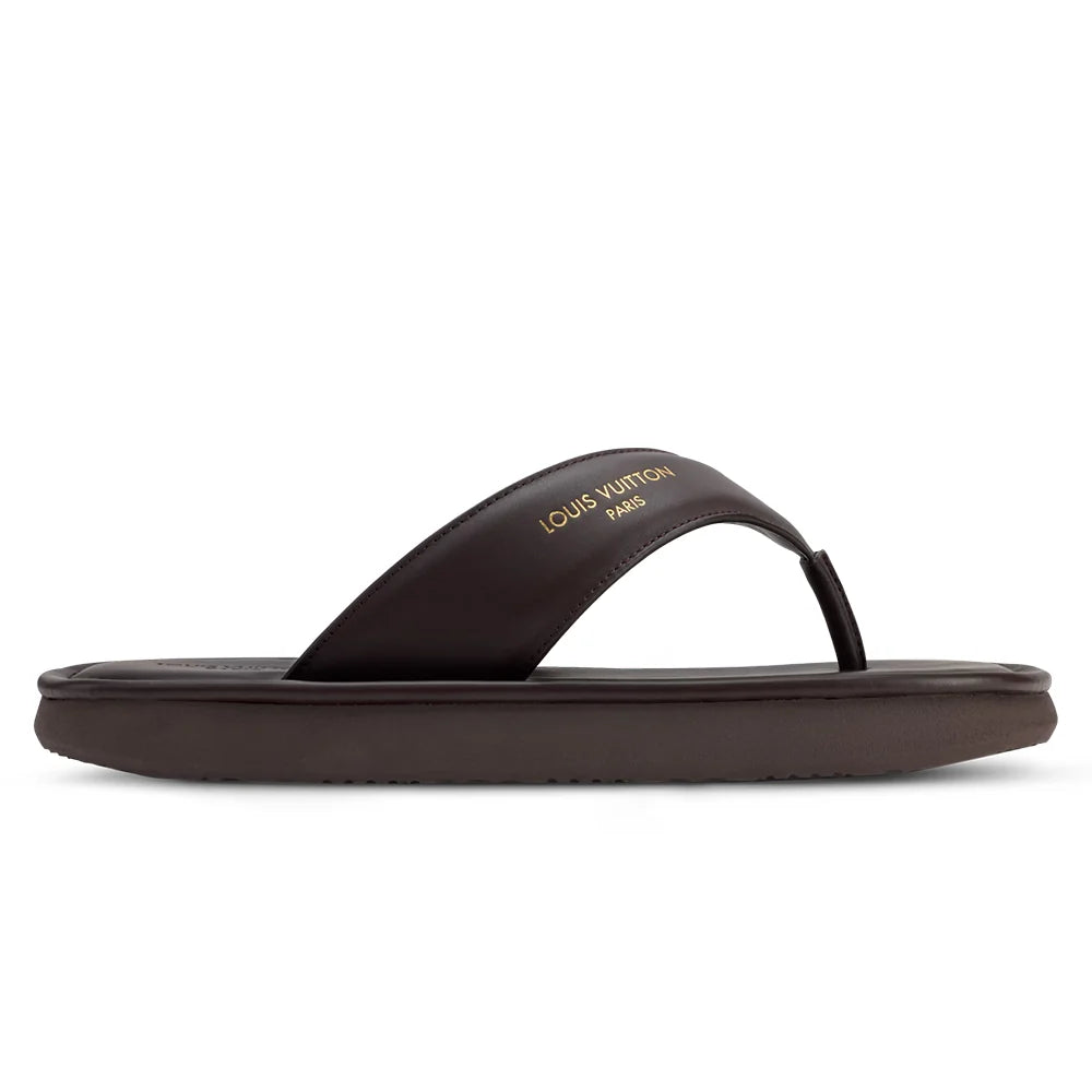 LV Flip Thong Brown