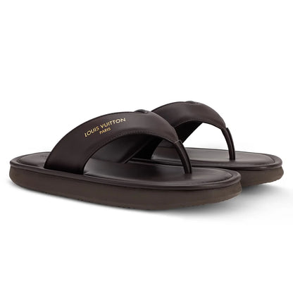 LV Flip Thong Brown