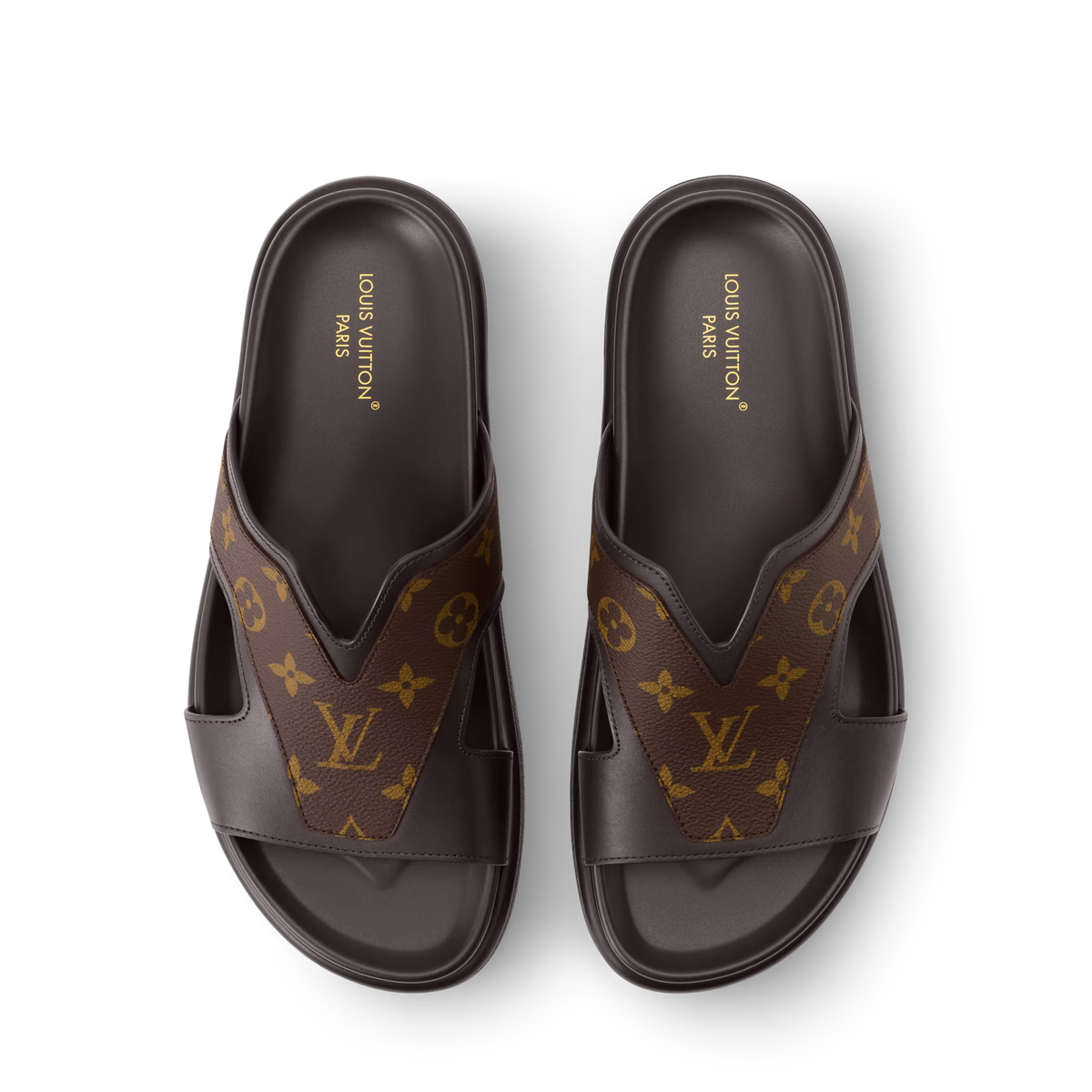 LV Oasis Mule Macassar Brown
