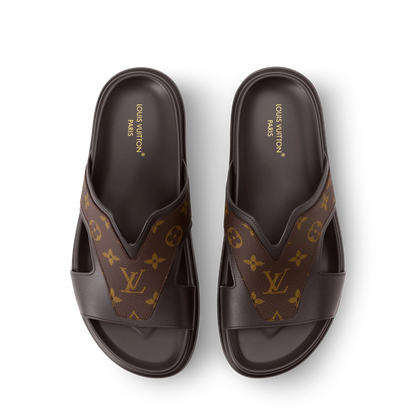 LV Oasis Mule Macassar Brown