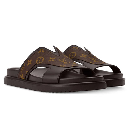 LV Oasis Mule Macassar Brown