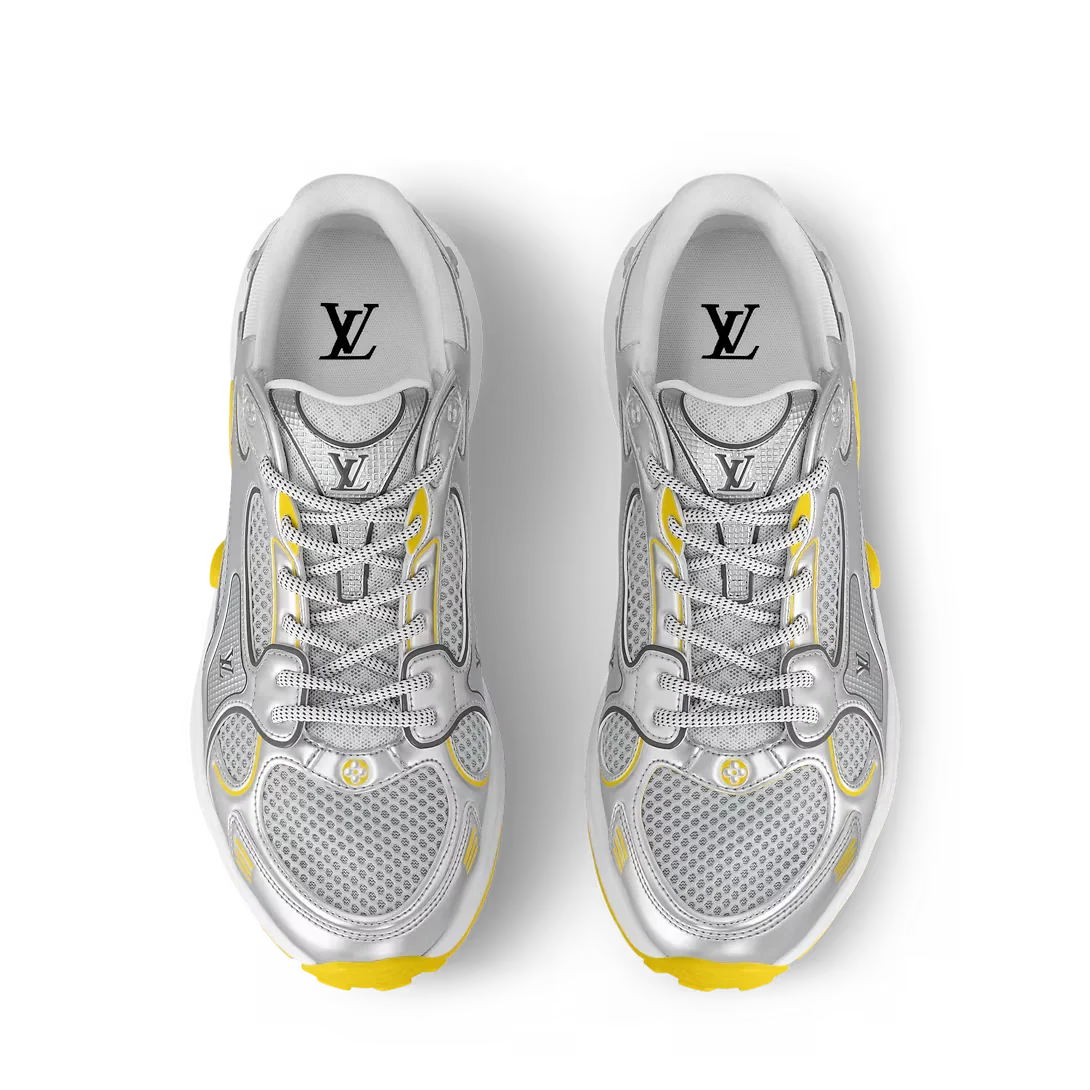 LV Olympia Sneaker Silver/Yellow