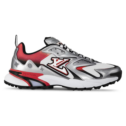 Tatic Runner Sneaker Gray Red