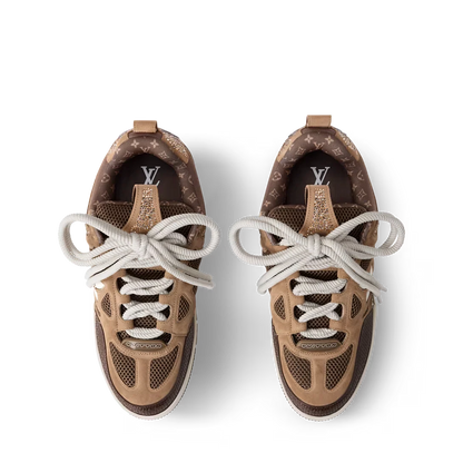 Skate Sneaker Brown Crystal