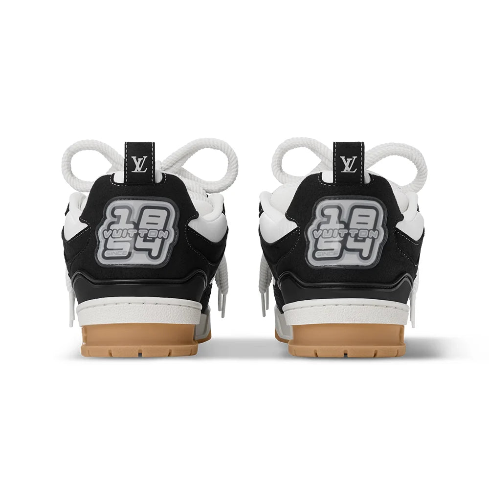 Skate Sneaker Black White