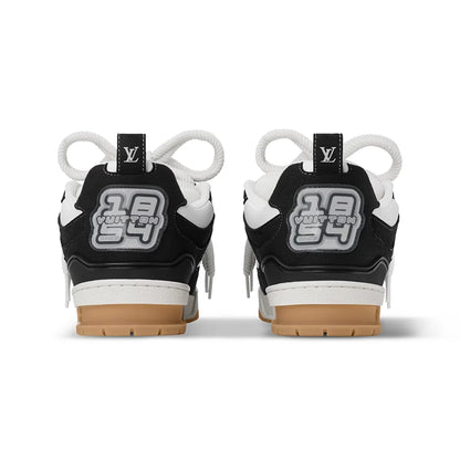 Skate Sneaker Black White