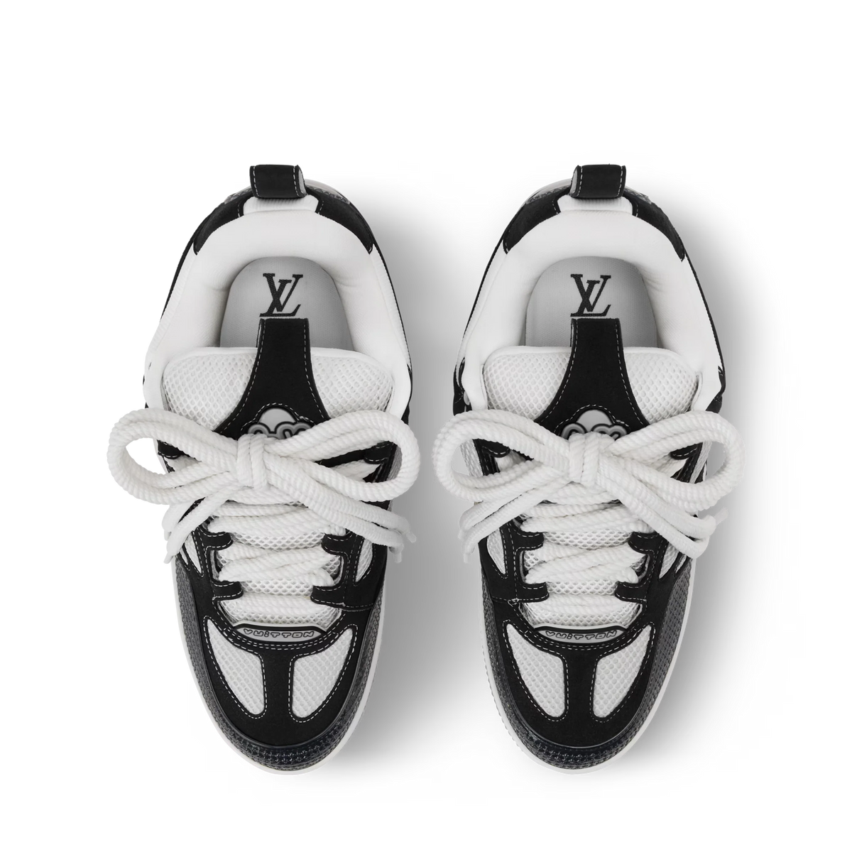 Skate Sneaker Black White