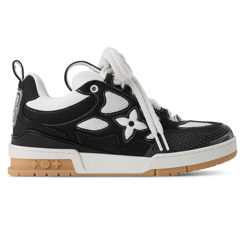Skate Sneaker Black White