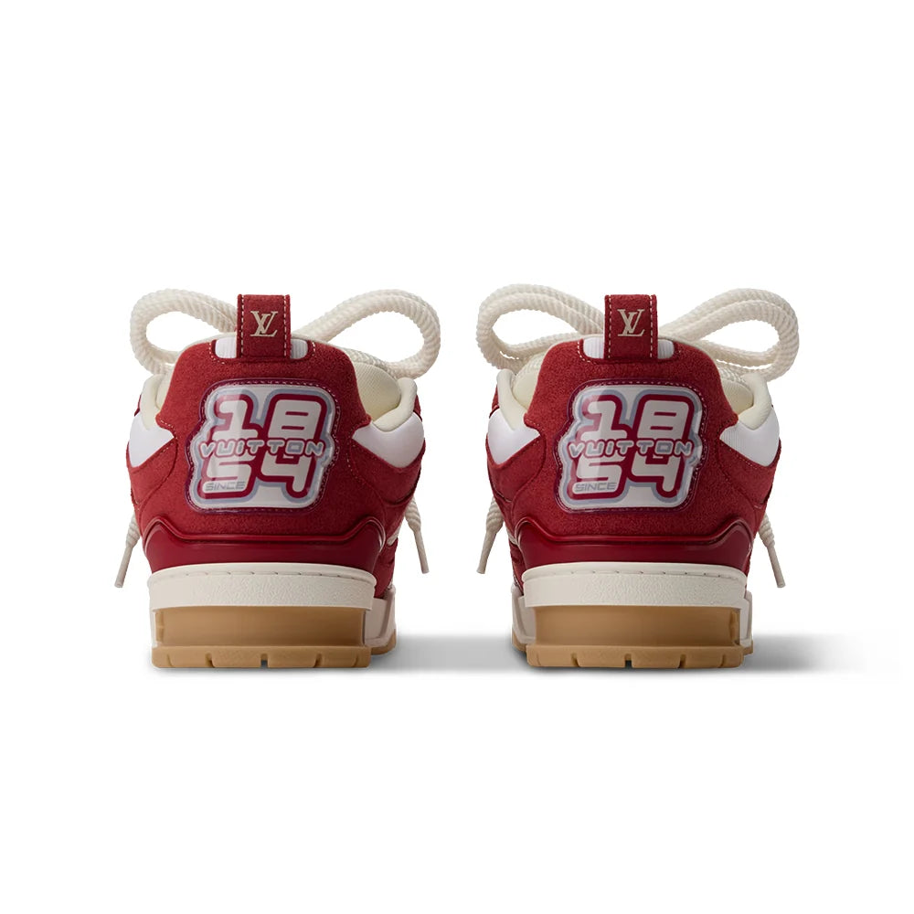 Skate Sneaker Red White
