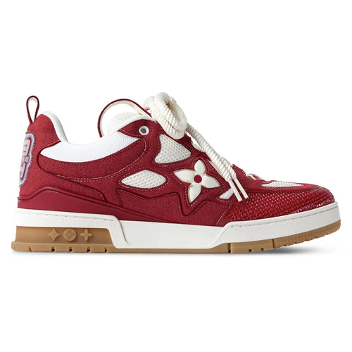 Skate Sneaker Red White