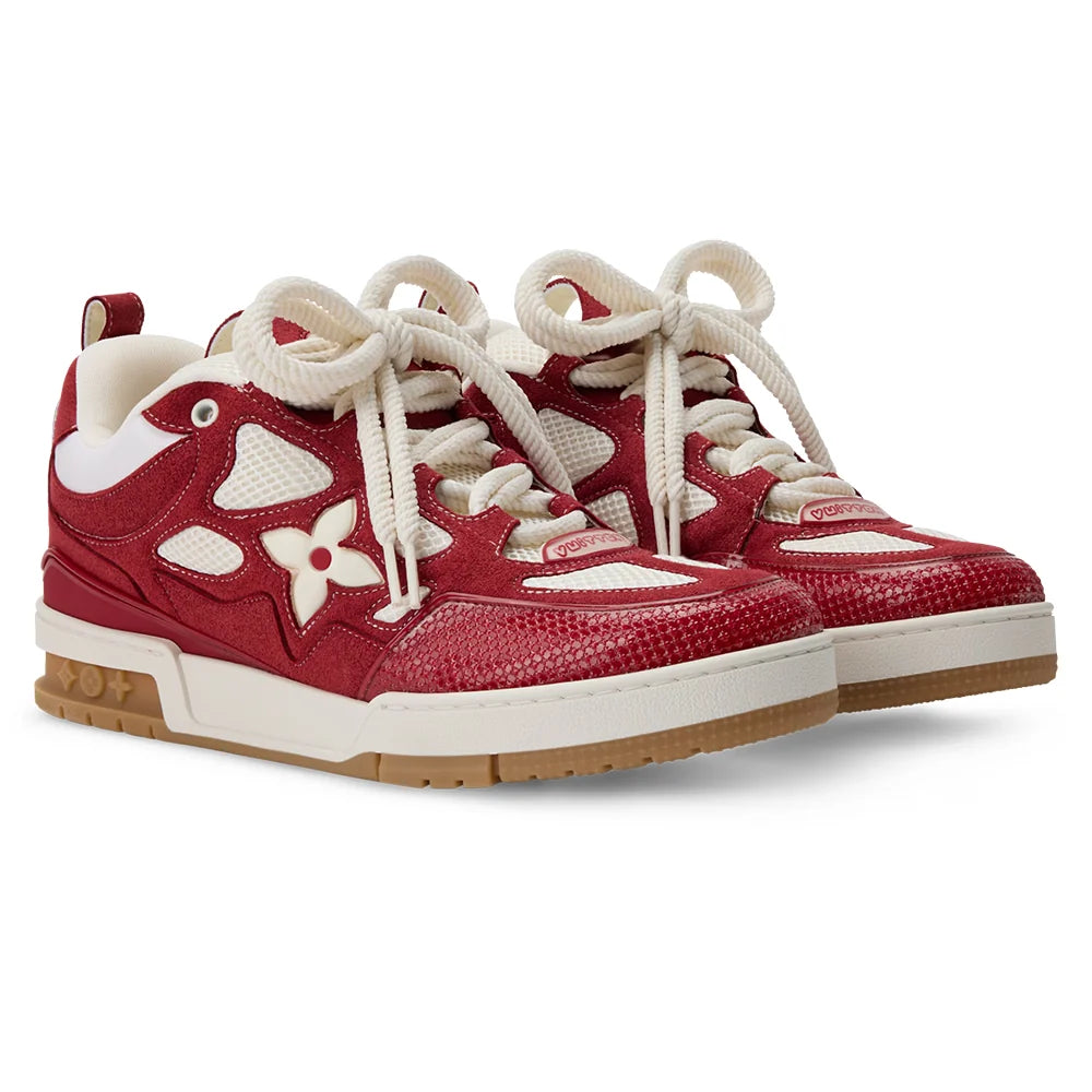 Skate Sneaker Red White