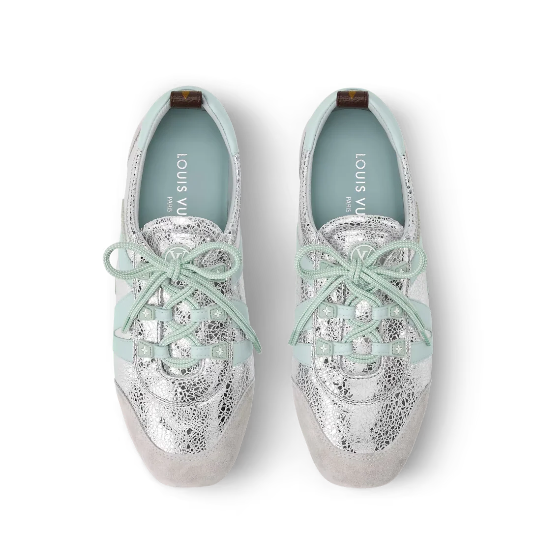 LV Sneakerina Silver Blue