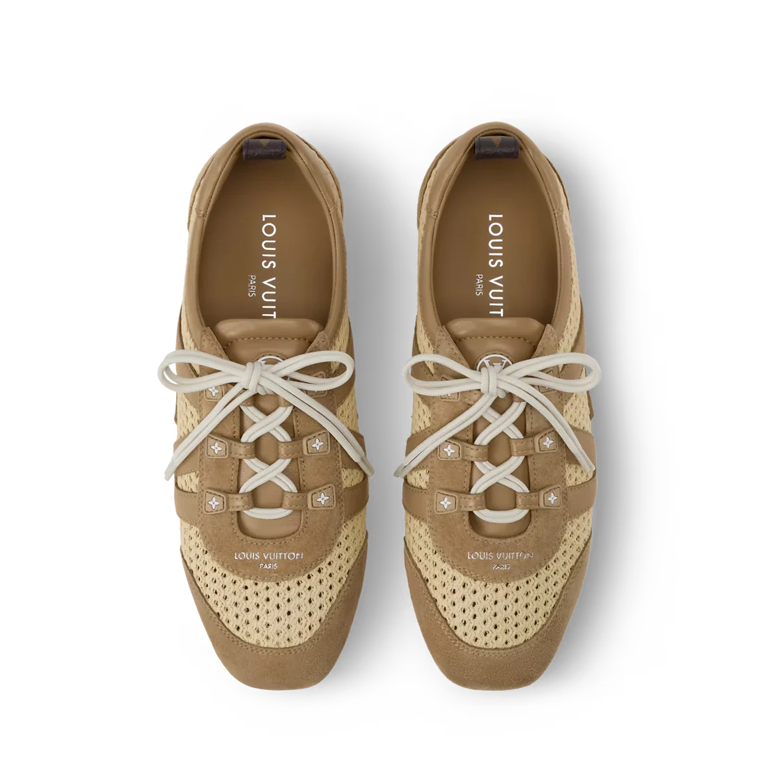 LV Sneakerina Natural Beige
