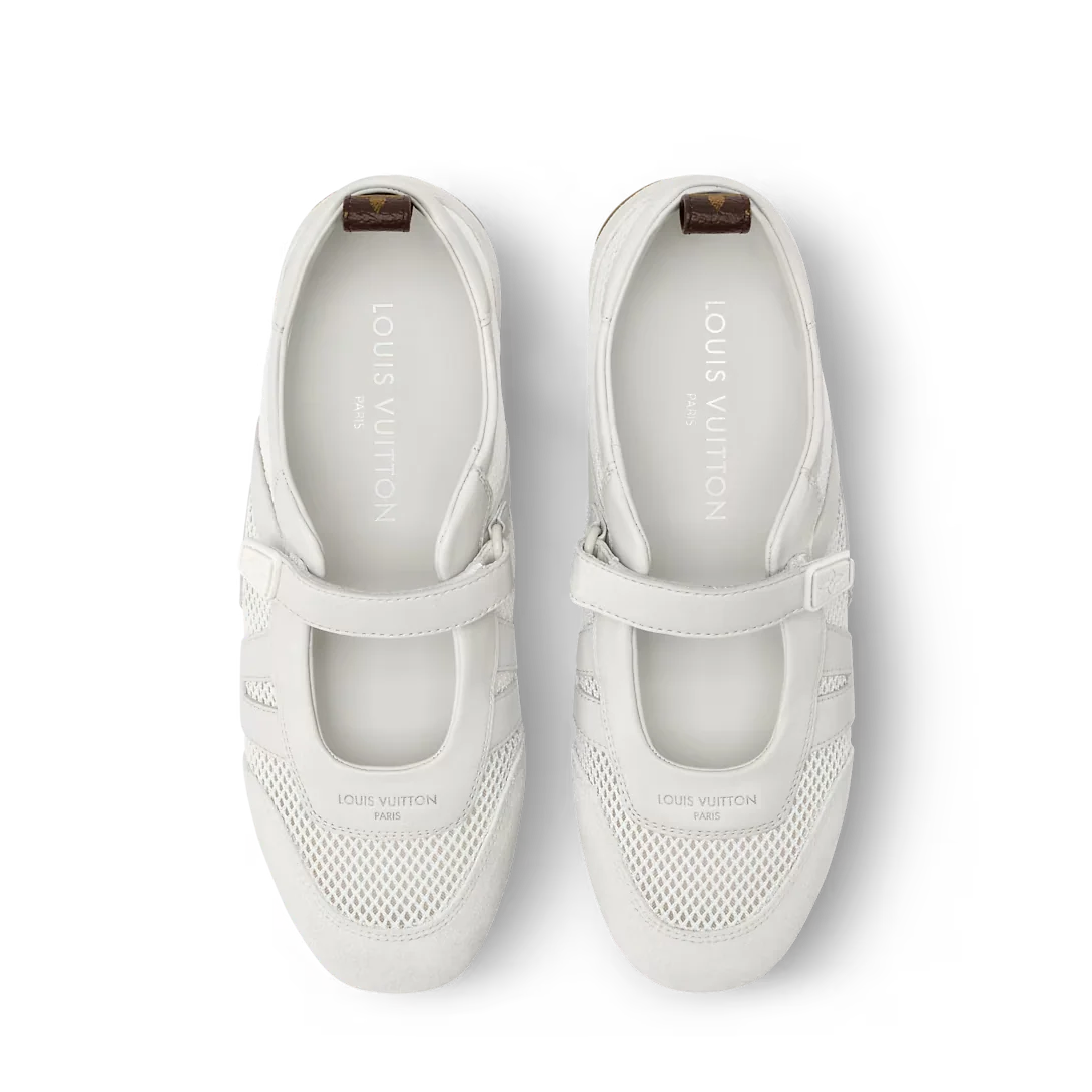 LV Sneakerina Mary Jane White